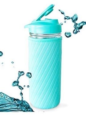 Mason Jar Turquoise Hydration Kit NIB